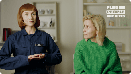 Pledge People Not Bots cover image