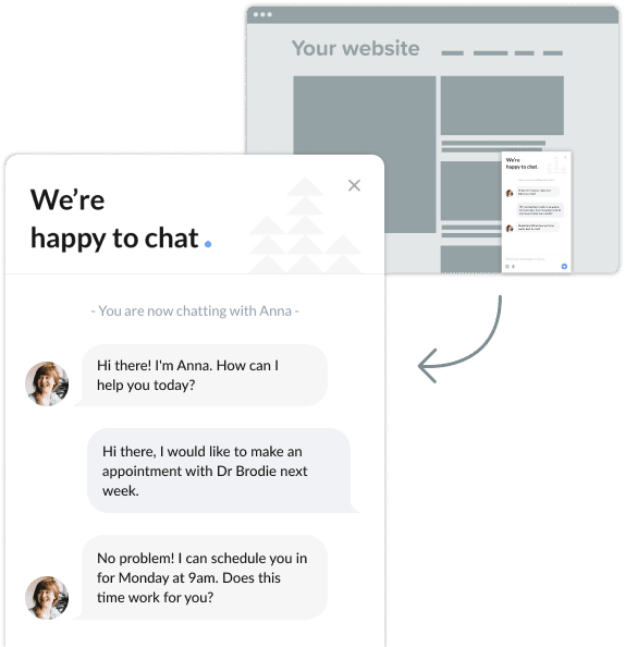 Chatsupport user interface