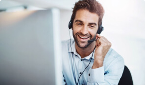 Man Answering Customers Call Blog Post